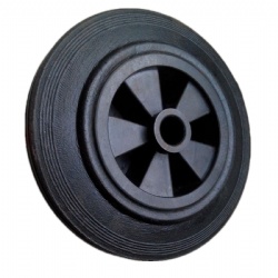 8x2 solid rubber wheel