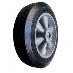 8x2.2 solid rubber wheel