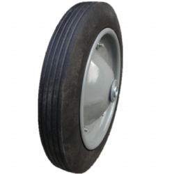 13x3 solid rubber wheel