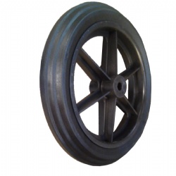 14x3 solid rubber wheel