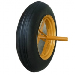 14x4 solid rubber wheel