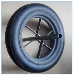 14x4 solid rubber wheel