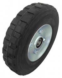 6' solid rubber wheel