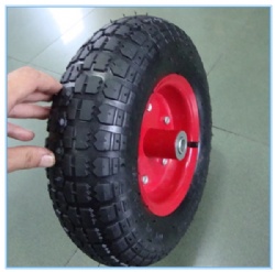 4.00-6 pneumatic rubber wheel