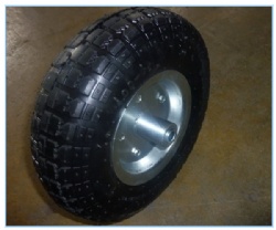 4.00-6 pneumatic rubber wheel