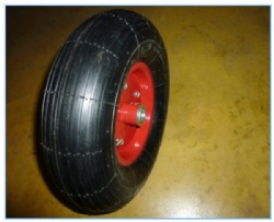 4.00-6 pneumatic rubber wheel