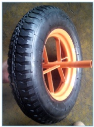 3.50-8 pneumatic rubber wheel