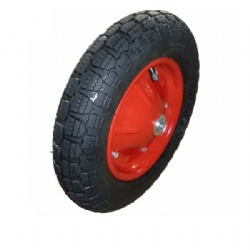 3.50-8 pneumatic rubber wheel